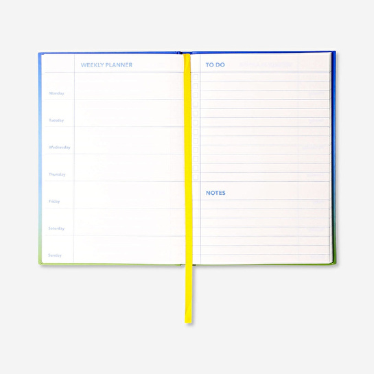 Flying Tiger Copenhagen Mavi Haftalık Planlayıcı Defter A5