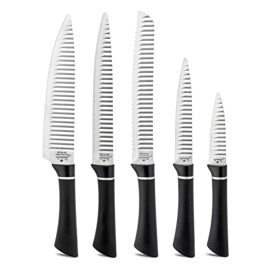 Jumbo New Eva Çelik Bıçak Seti 5 Parça