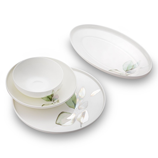 Jumbo Leaf Verdance 29 Parça 6 Kişilik Yemek Takımı