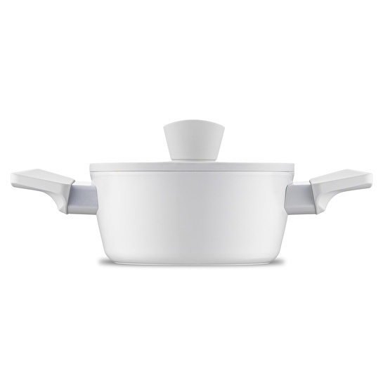 Jumbo Swiss Crystal 6 Parça Light Grey Midi Tencere Seti