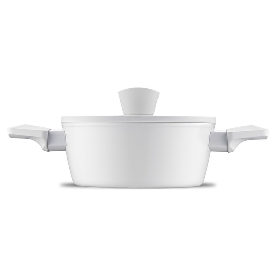 Jumbo Swiss Crystal 6 Parça Light Grey Midi Tencere Seti