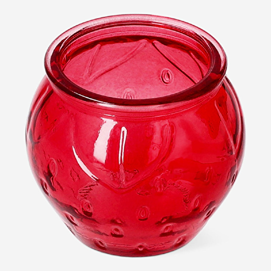 Flying Tiger Copenhagen Kırmızı Cam Tealight Mumluk