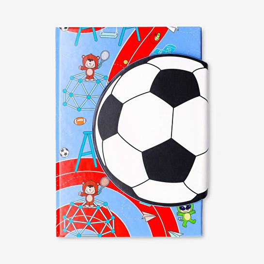 Flying Tiger Copenhagen Futbol Topu Detaylı Defter