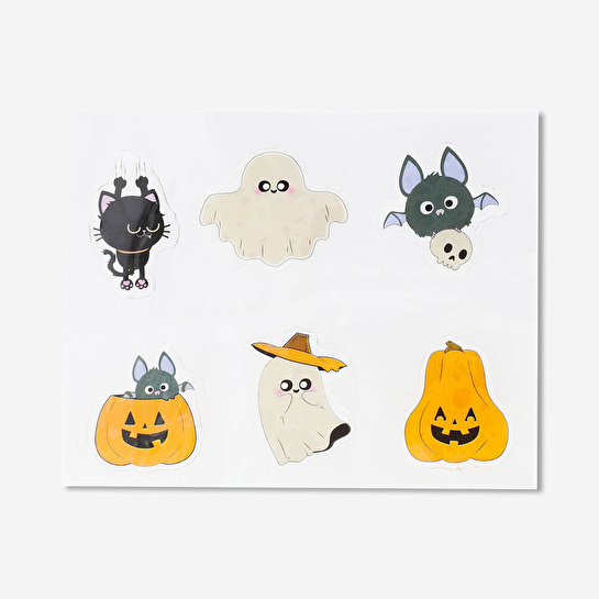 Flying Tiger Copenhagen Halloween Temalı Pencere Stickerları