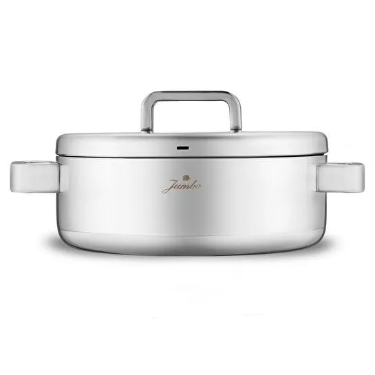 Jumbo Monaco 3PLY 8 Parça İndüksiyon Tabanlı Tencere Seti