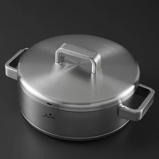 Jumbo Monaco 3PLY 8 Parça İndüksiyon Tabanlı Tencere Seti