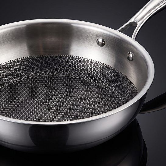 Jumbo Gourmet 3PLY İndüksiyon Tabanlı Wok Tava 26 cm