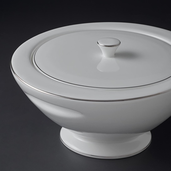 Jumbo Moon Platin 64 Parça 12 Kişilik Yemek Takımı