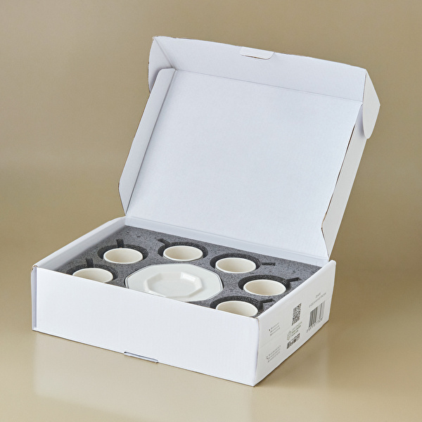 Karaca Zeher 6 Kişilik Kahve Fincanı Takımı 90 ml | Cookplus