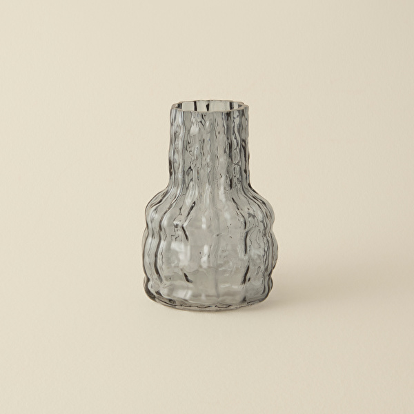 Karaca Home Adele Vazo Mavi 20,5x2x14,7 cm görseli 1