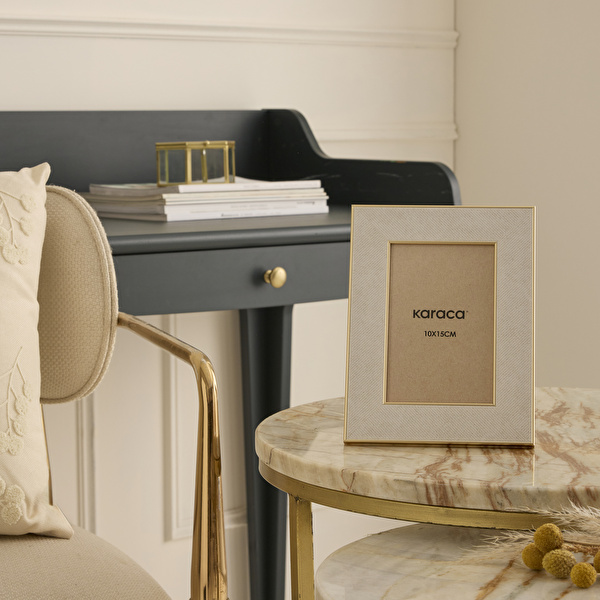 Karaca Home Revel Frame Beige Çerçeve 10x15 cm görseli 1