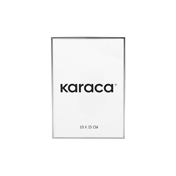 Karaca Home Adrienne Fotoğraf Çerçevesi Silver 10x15 cm görseli 1