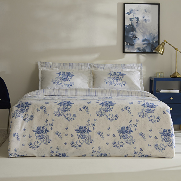 Karaca Home Roxy Krep Çift Kişilik Nevresim Takımı Multıcolour görseli 1