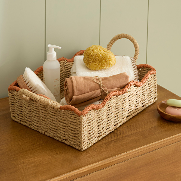 Shalia Dekoratif Sepet Organizer 36x26x18 cm - Karaca 2 Al 1 Öde