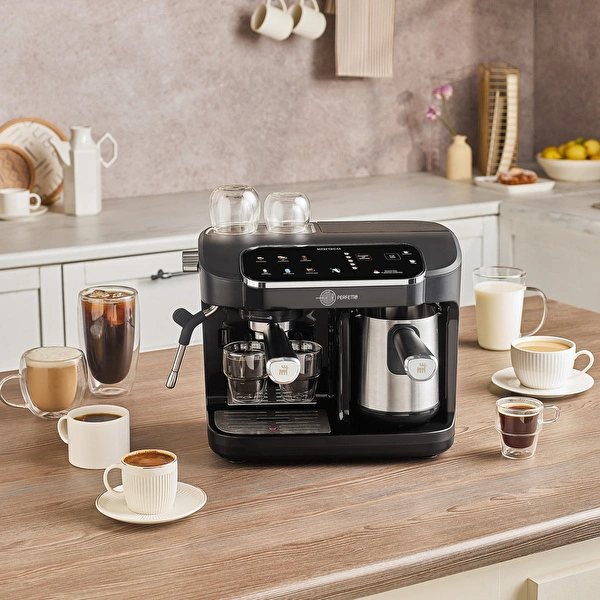 Karaca Hatır Perfetto Espresso ve 5 Fincan Kapasiteli Türk Kahvesi Makinesi