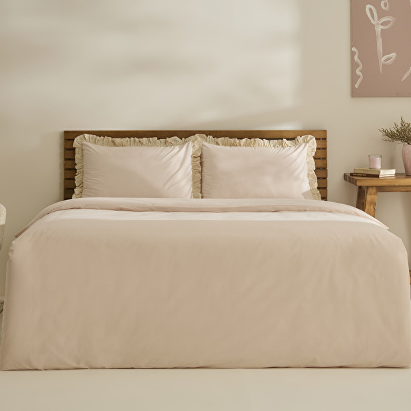 Kaşmir Home Lisa Tek Kişilik Nevresim Takımı Rose görseli 1