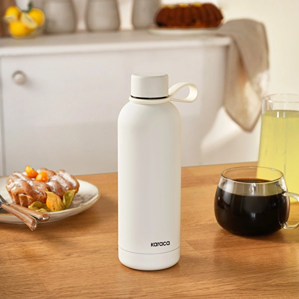 Karaca Aly Soft Touch Çelik Sızdırmaz Termos 500 ml Taş