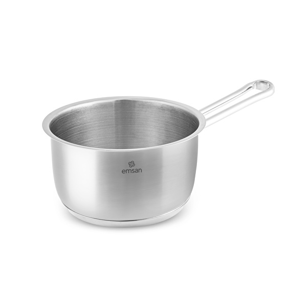 Emsan Grace Çelik Sütlük 14 cm görseli 1