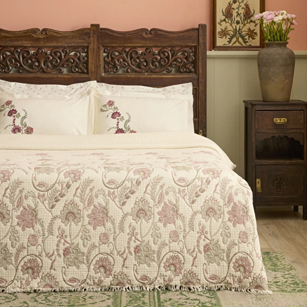 Karaca Home Noera %100 Pamuk Nish Set Çift Kişilik Pike Takımı Multicolour görseli 1