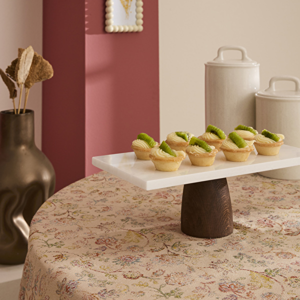 Karaca Home Sera Mermer Dikdörtgen Ayaklı Sunumluk 15x30 cm görseli 1