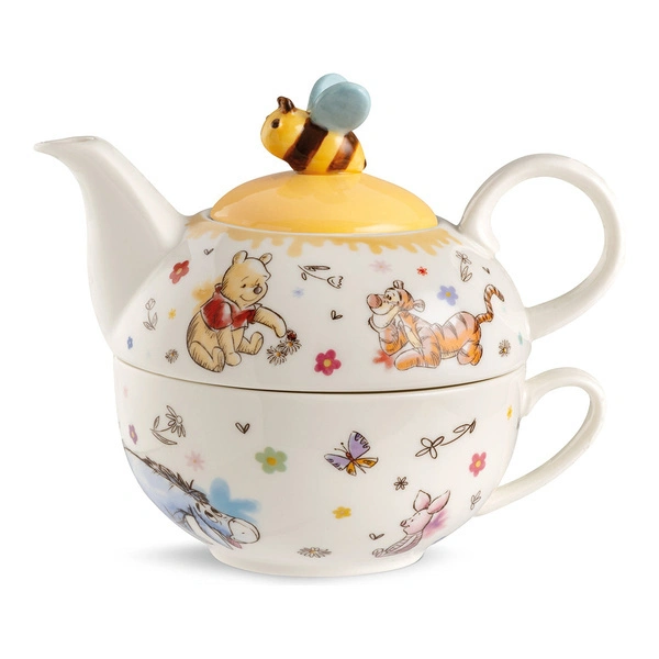 Egan Italy Winnie the Pooh Tek Kişilik Çay Seti görseli 1