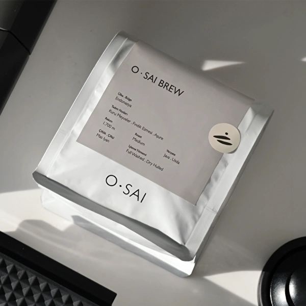 OSAI Brew Endonezya Çekirdek Kahve 250 g görseli 1