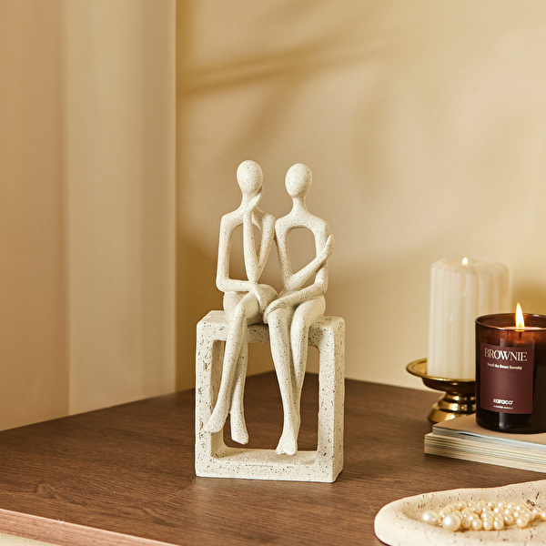 Karaca Home Palvin Couple Biblo 11,5x9x25 cm | Karaca Home