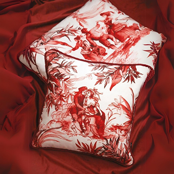 Baci Milano Le Rouge Yastık 45 cm x45 cm görseli 1