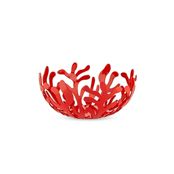 Alessi Mediterraneo Meyve Sepeti 21 cm Kırmızı görseli 1