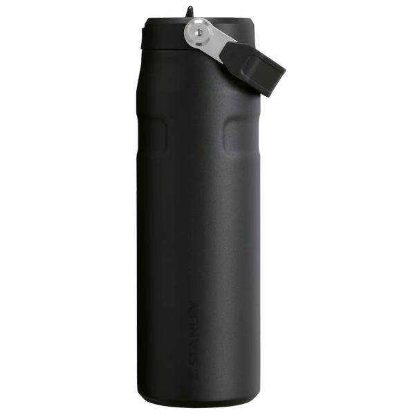 Stanley The IceFlow Flip Straw Pipetli Termos Bardak 700 ml Black görseli 1