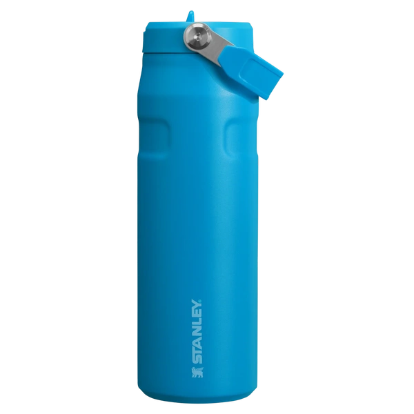 Stanley The IceFlow Flip Straw Pipetli Termos Bardak 700 ml Azure görseli 1