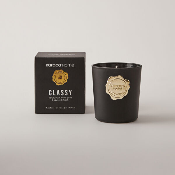 Karaca Home Classy Kokulu Mumlu Mumluk Amber White Soap görseli 1