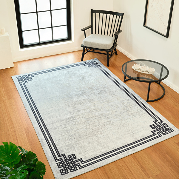 Sare By Kaşmir Halı Gem Yıkanabilir Kaymaz Taban 80x150 cm görseli 1