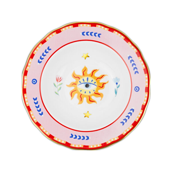 Baci Milano Mamma Mia Göz Desenli Tabak 22 cm