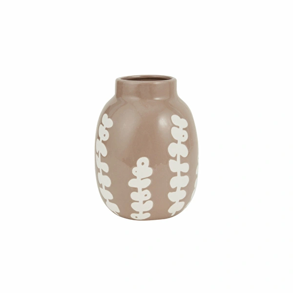 Karaca Home Romance Naturel Vazo 19 cm görseli 1