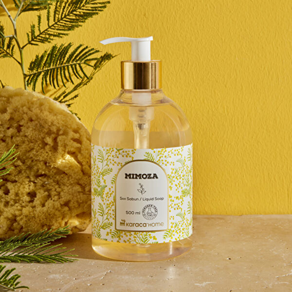 Karaca Home Çiçek Mimosa Sıvı Sabun 500 ml görseli 1