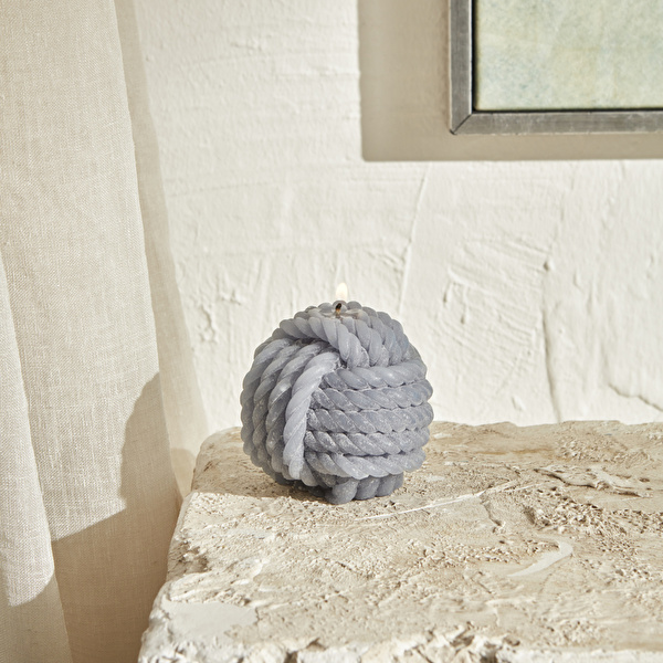 Rope Mum 6 cm Gri - Karaca 2 Al 1 Öde