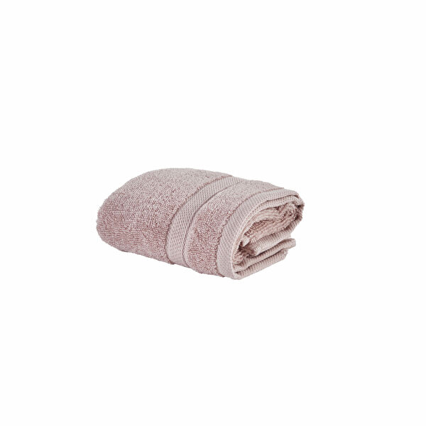 Karaca Home Comfort Touch Düz %100 Pamuk Havlu Pudra 30x50 Cm görseli 1