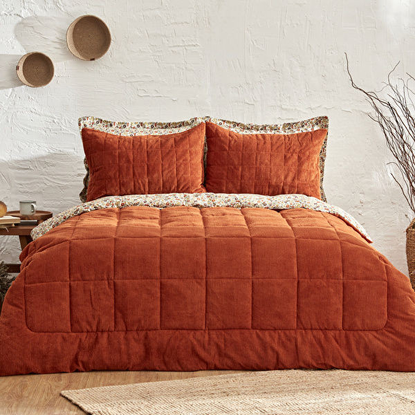 Karaca Home Celina Terracota Çift Kişilik Daily Comfort Set/Uyku Seti görseli 1