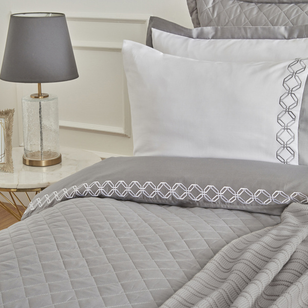 Karaca Home Bride Coll Nicole 10 Parça Çeyiz Seti Gri | Karaca Home