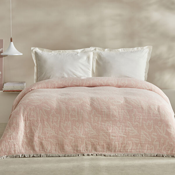 Karaca Home Bouquet Çift Kişilik Müslin Pike Yavruağzı görseli 1