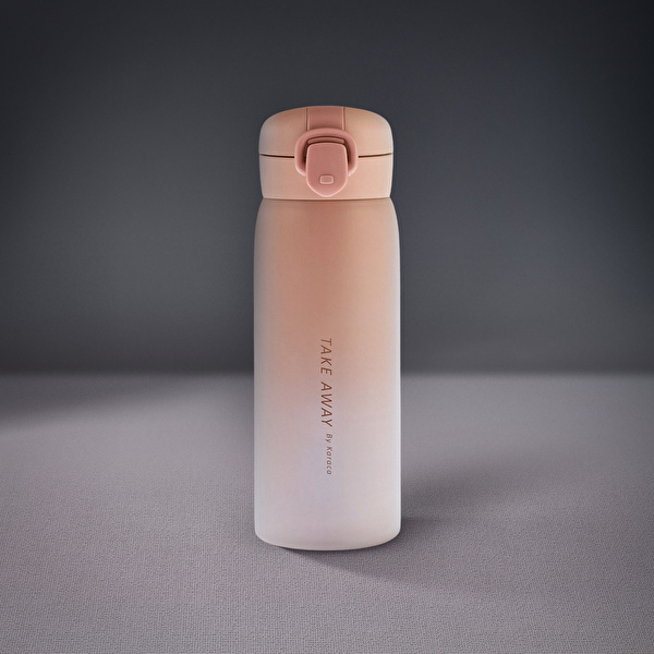 Karaca Skyfall Çelik Sızdırmaz Termos Pembe 500 ml görseli 1