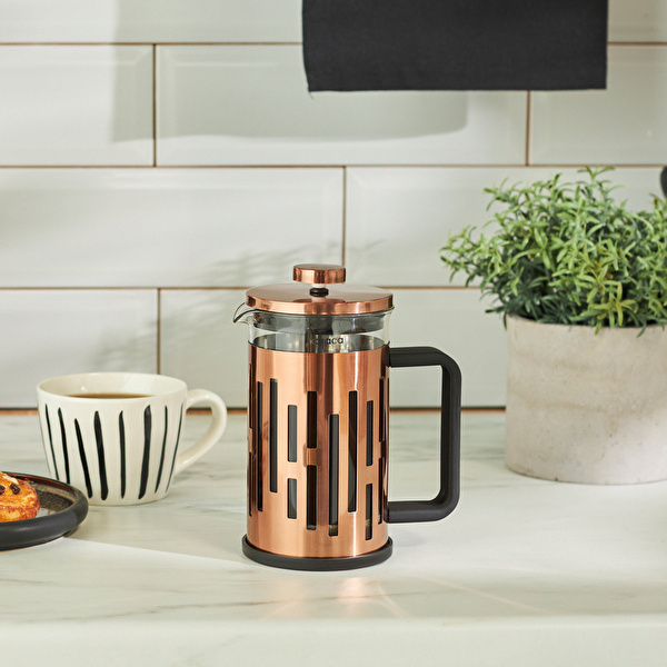 Karaca Brava French Press 600 ml Bakır görseli 1