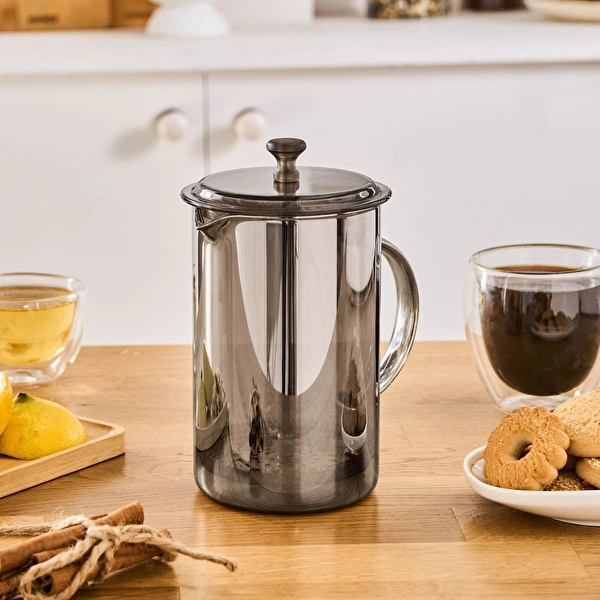 Karaca Alina French Press Gri 800 ml görseli 1