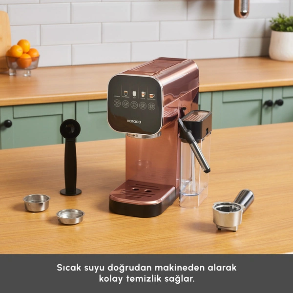 milkteaページ Karaca MyCaffe Barista S20 Entegre Süt Hazneli Otomatik Espresso