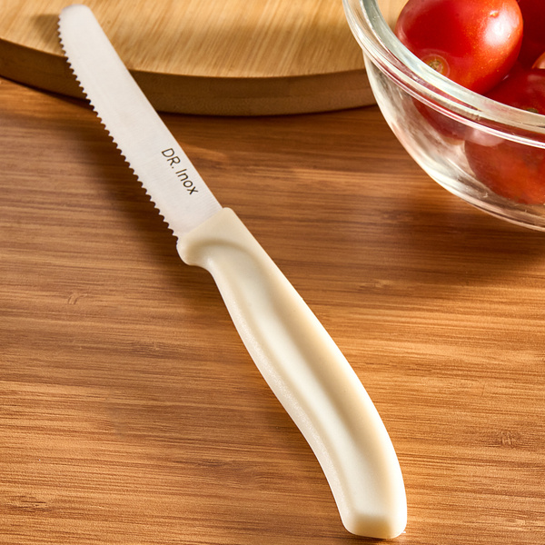 Dr. Inox Domates Bıçağı Krem 22 cm görseli 1