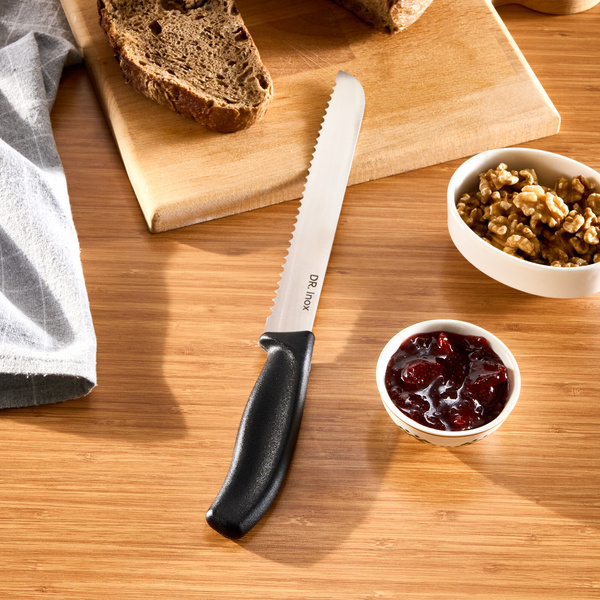 Dr. Inox Ekmek Bıçağı 32 cm Siyah görseli 1
