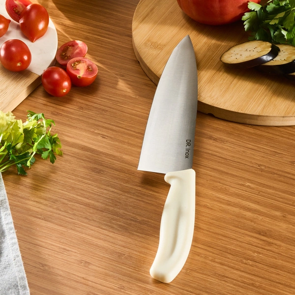 Dr.Inox Şef Bıçağı 33 cm Krem görseli 1