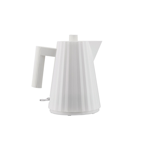 Alessi Plisse Elektrikli Kettle 1 L Beyaz görseli 1
