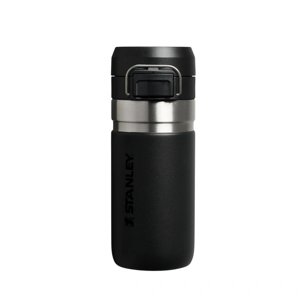 Stanley The Quick Flip Water Bottle Paslanmaz Çelik Termos 0,47L Black görseli 1